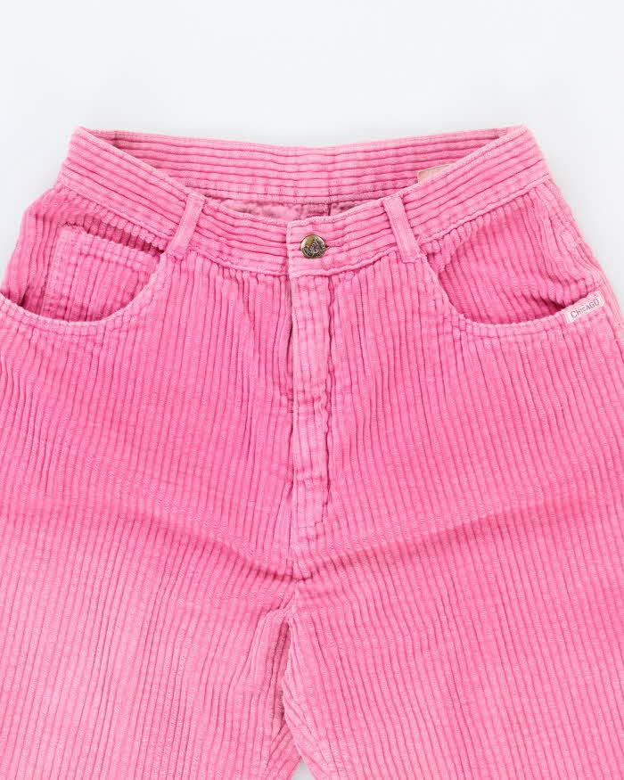 Vintage 70's Women's Chicago Jeans Relaxed Fit Corduroy Trousers - W24 L29