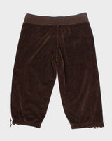 Vintage Y2K Adidas Three Stripe Capri Tracksuit Bottoms - M