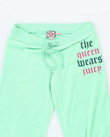 Vintage Juicy Couture Sequined Printed Tracksuit Bottoms - L