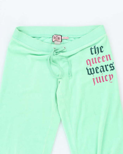 Vintage Juicy Couture Sequined Printed Tracksuit Bottoms - L