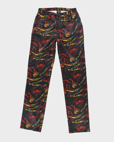Vintage Y2K Women's FUBU All Over Print Slim Trousers - M