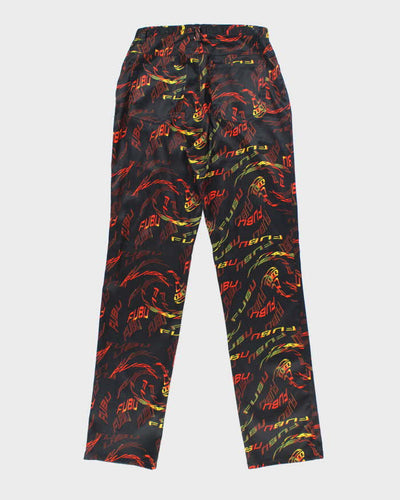 Vintage Y2K Women's FUBU All Over Print Slim Trousers - M
