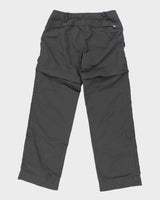 Women's The North Face Grey Zip Off Outdoor Trousers - W30 L30