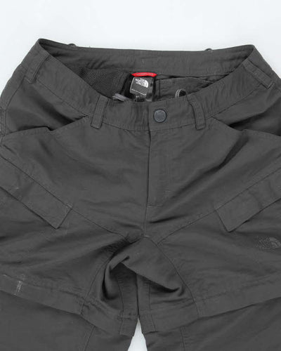 Women's The North Face Grey Zip Off Outdoor Trousers - W30 L30
