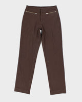 Vintage Women's Columbia High Waisted Lightweight Trousers - W28 L30
