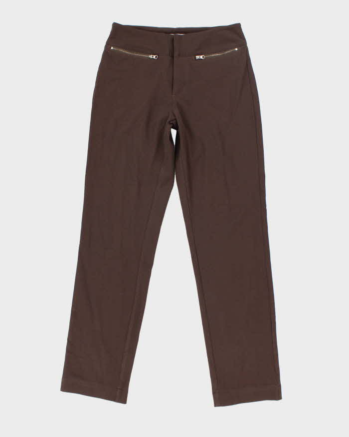 Vintage Women's Columbia High Waisted Lightweight Trousers - W28 L30