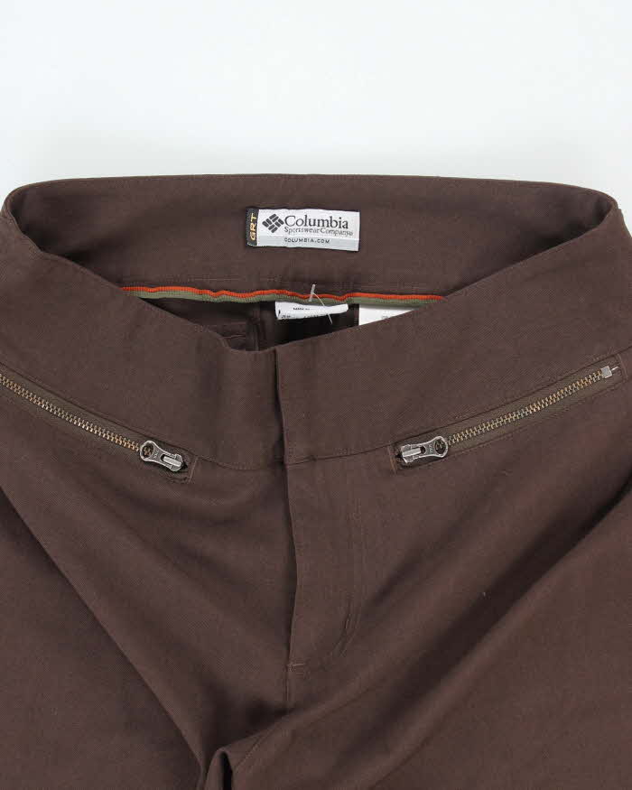 Vintage Women's Columbia High Waisted Lightweight Trousers - W28 L30