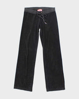 Vintage Y2K Women's Juicy Couture Sequined Tracksuit Bottoms - M