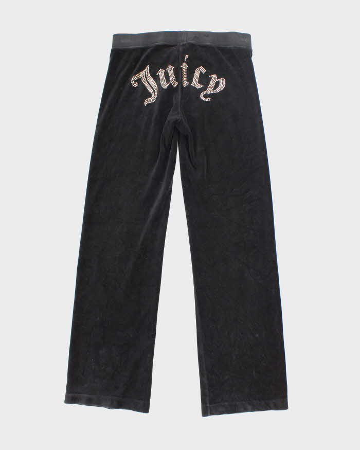 Vintage Y2K Women's Juicy Couture Sequined Tracksuit Bottoms - M