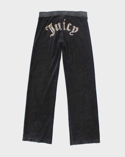 Vintage Y2K Women's Juicy Couture Sequined Tracksuit Bottoms - M