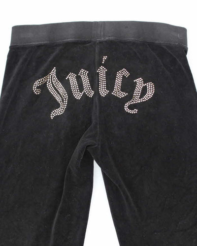 Vintage Y2K Women's Juicy Couture Sequined Tracksuit Bottoms - M