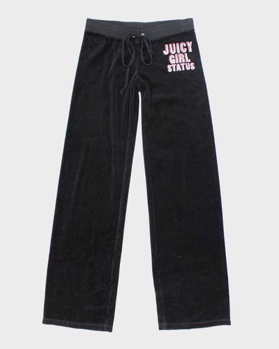 Vintage Y2K Women's Juicy Couture Graphic Printed Tracksuit Bottoms - M