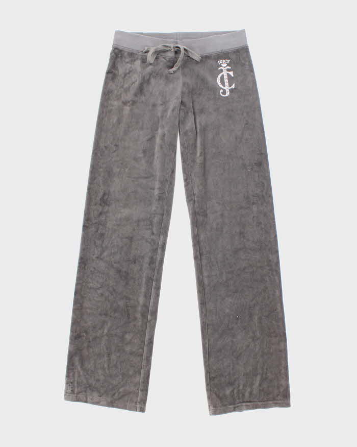 Vintage Y2K Women's Juicy Couture Sequined Tracksuit Bottoms - XS