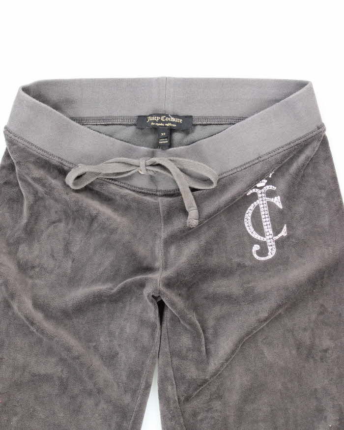 Vintage Y2K Women's Juicy Couture Sequined Tracksuit Bottoms - XS