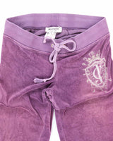 Vintage Y2K Women's Juicy Couture Sequined Tracksuit Bottoms - S
