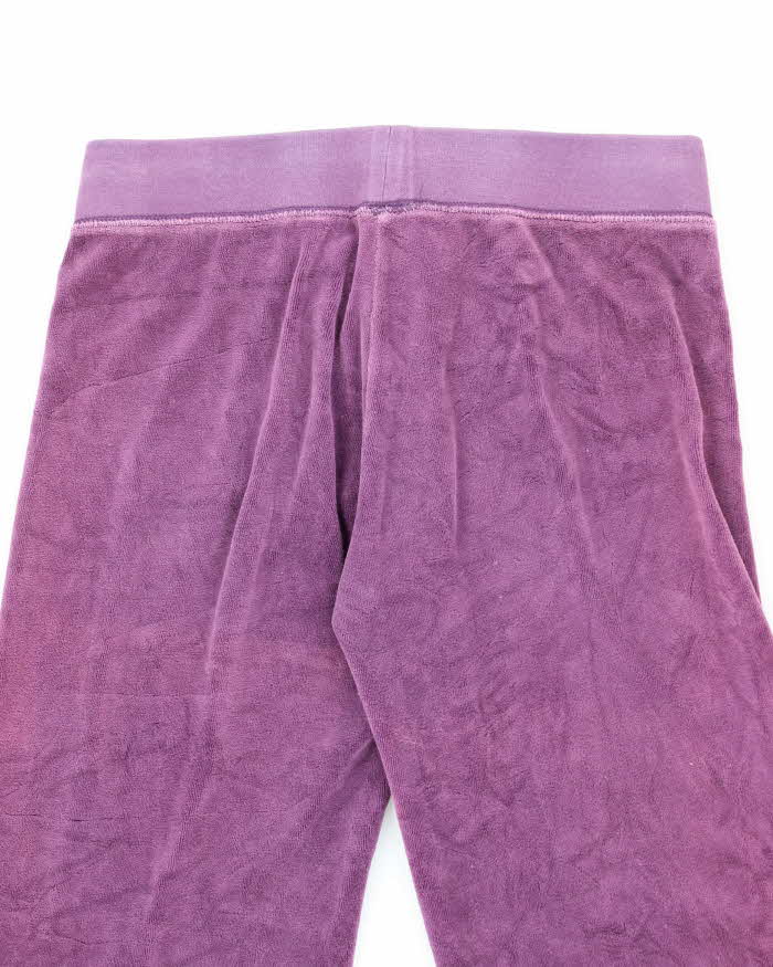 Vintage Y2K Women's Juicy Couture Sequined Tracksuit Bottoms - S