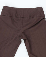 Y2k 00s Guess Brown Suit Trousers - W30 L30