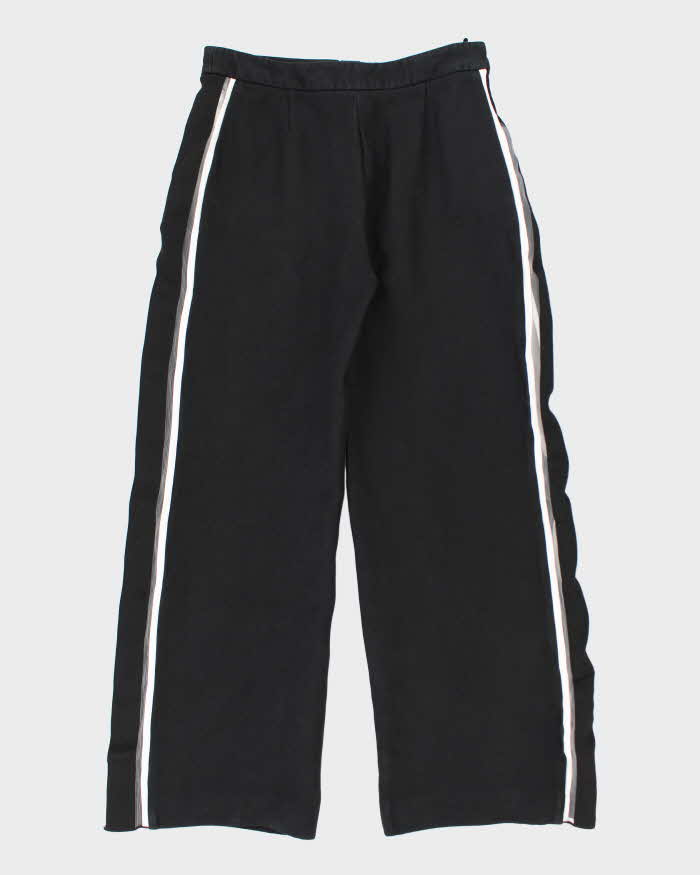 Fendi Wool & Silk Wide Leg Suit Trousers - W30 L31
