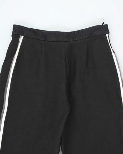 Fendi Wool & Silk Wide Leg Suit Trousers - W30 L31