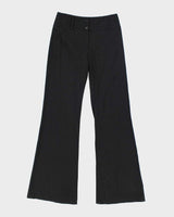 Y2k 00s Teenflo Striped Flare Suit Trousers - W28 L33