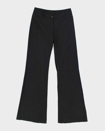 Y2k 00s Teenflo Striped Flare Suit Trousers - W28 L33