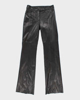 Vintage Danier Leather Trousers - W28 L34
