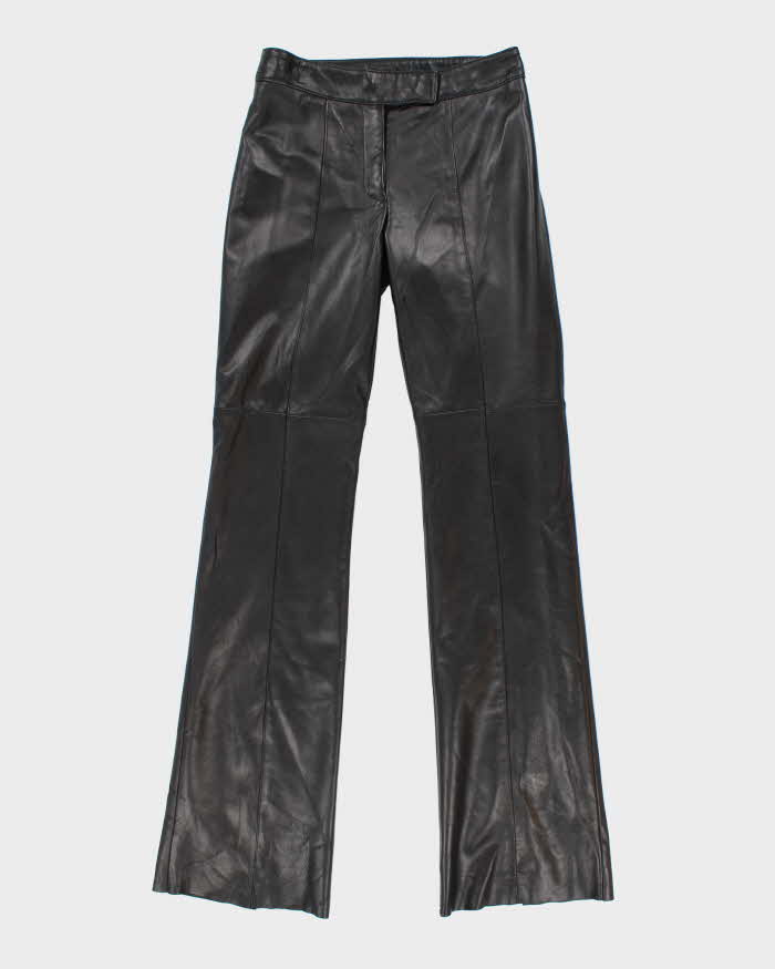 Vintage Danier Leather Trousers - W28 L34