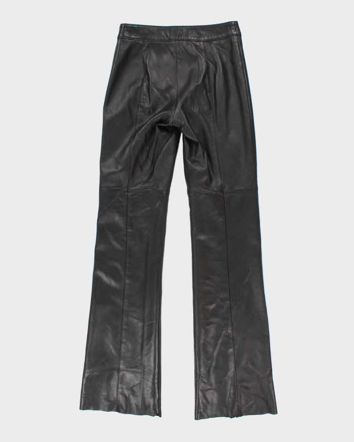 Vintage Danier Leather Trousers - W28 L34
