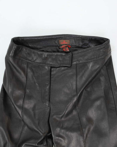 Vintage Danier Leather Trousers - W28 L34
