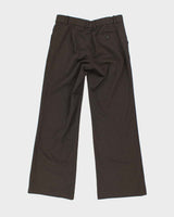 Y2k 00s Mexx Brown Stripe Suit Trousers - W30 L31