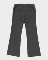 Y2k 00s Dynamite Grey Suit Trousers - W34 L33