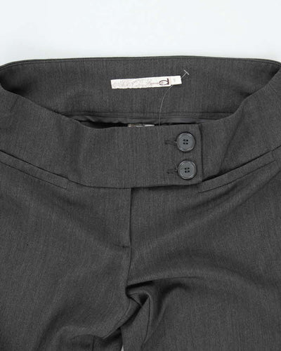 Y2k 00s Dynamite Grey Suit Trousers - W34 L33