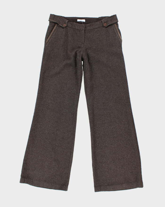 Y2k 00s Promod Wool Blend Trousers - W32 L32