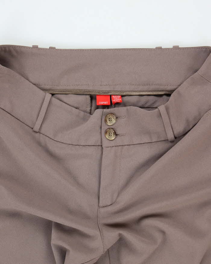 Y2k 00s Esprit Brown Trousers - W32 L32