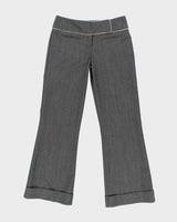 Y2k 00s Bebe Grey Suit Trousers - W30 L29