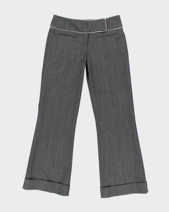 Y2k 00s Bebe Grey Suit Trousers - W30 L29