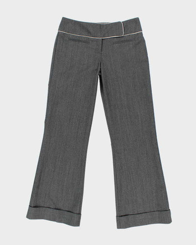 Y2k 00s Bebe Grey Suit Trousers - W30 L29