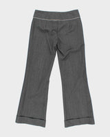 Y2k 00s Bebe Grey Suit Trousers - W30 L29