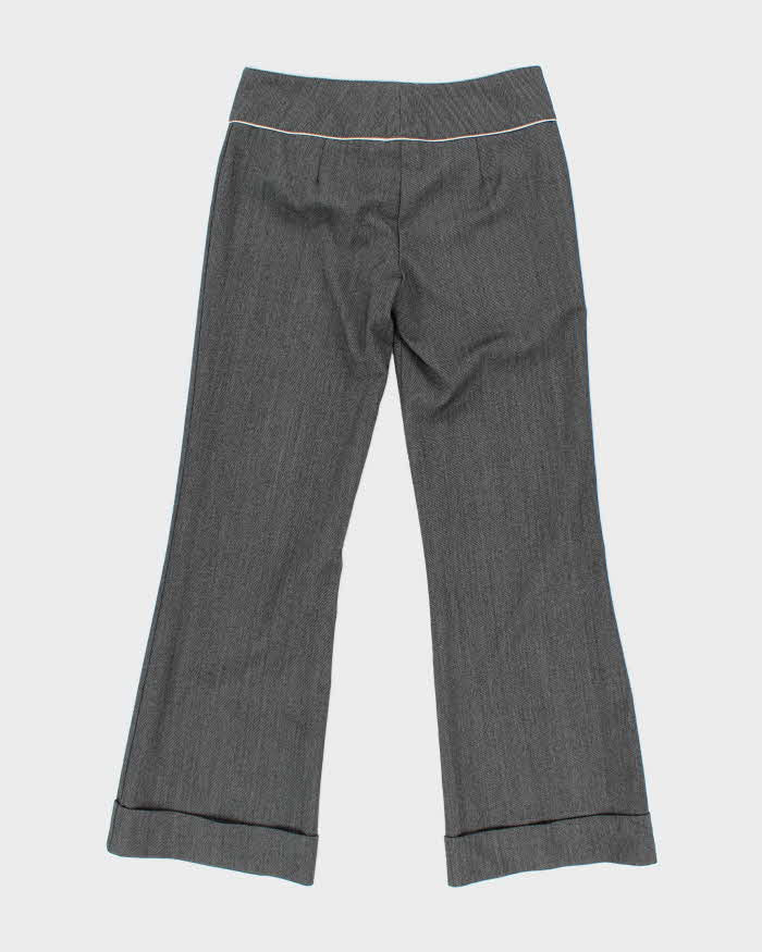 Y2k 00s Bebe Grey Suit Trousers - W30 L29