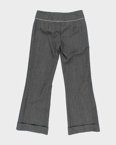 Y2k 00s Bebe Grey Suit Trousers - W30 L29
