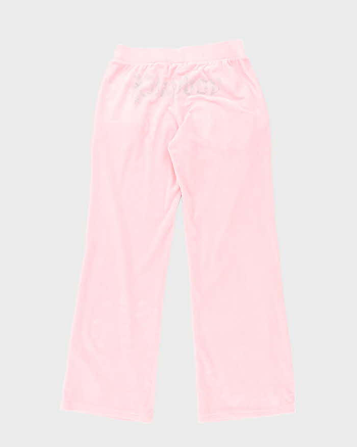 Vintage Y2k 00s Playboy Velour Tracksuit Bottoms - S