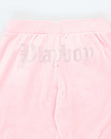 Vintage Y2k 00s Playboy Velour Tracksuit Bottoms - S