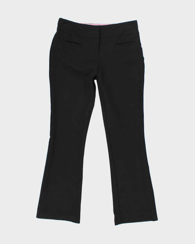 Vintage Y2k 00s Suzy Shier Black Flare Suit Trousers - S