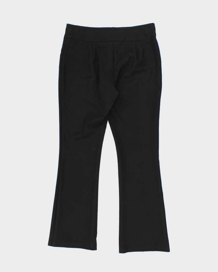 Vintage Y2k 00s Suzy Shier Black Flare Suit Trousers - S