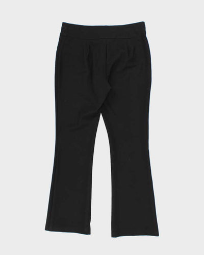 Vintage Y2k 00s Suzy Shier Black Flare Suit Trousers - S