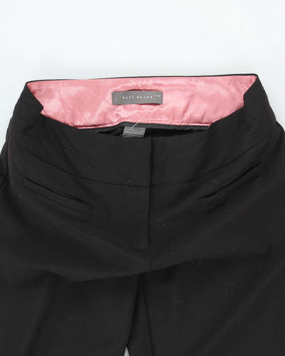 Vintage Y2k 00s Suzy Shier Black Flare Suit Trousers - S
