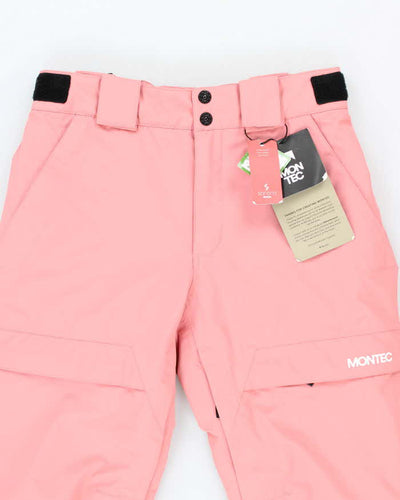 Deadstock Montec Pink Ski Trousers - W32 L30