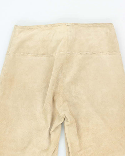 Vintage Y2k 00s Mexx Suede Trousers - W28 L28