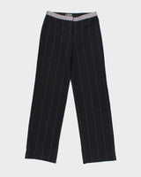 Vintage 90s Gianni Versace Stripe Trousers - W28 L30