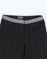 Vintage 90s Gianni Versace Stripe Trousers - W28 L30